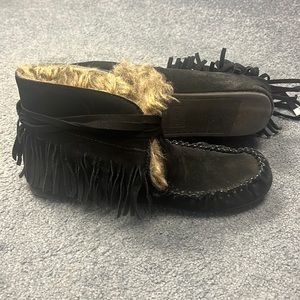COPY - Black bongo moccasins
